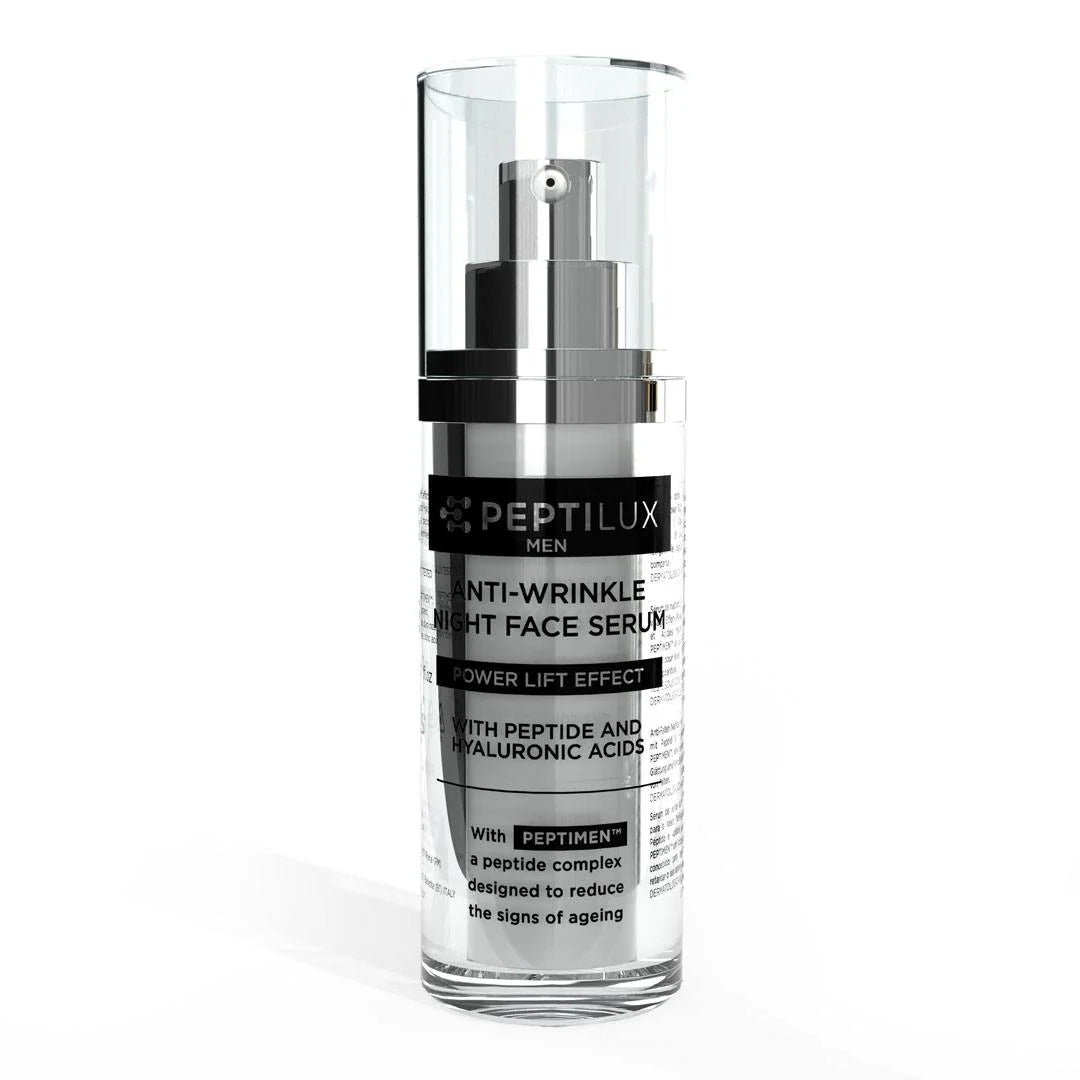 Sérum de nuit anti-rides pour le visage Peptilux Men 'power lift effect' avec PEPTIMEN™ - 30 ml