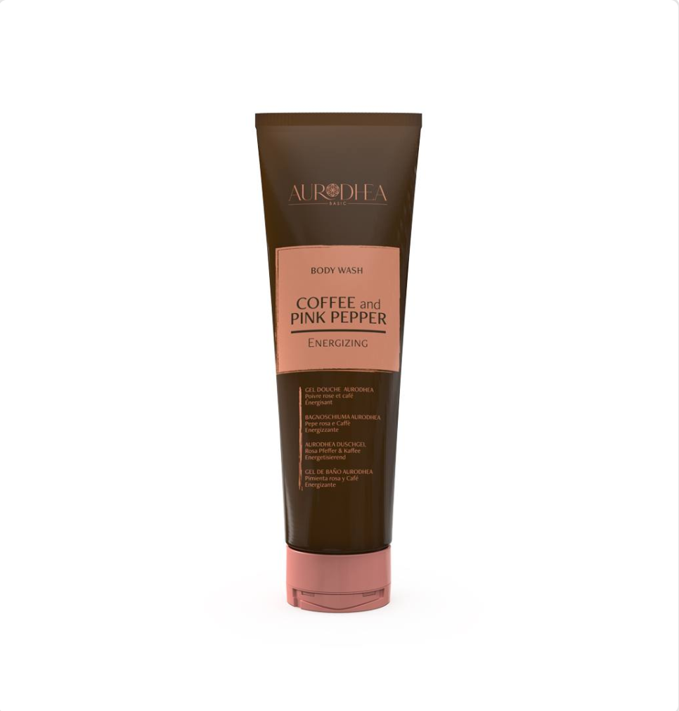 GEL DOUCHE AURODHEA- PARFUM POIVRE ROSE ET CAFÉ - 250 ML CHOGAN