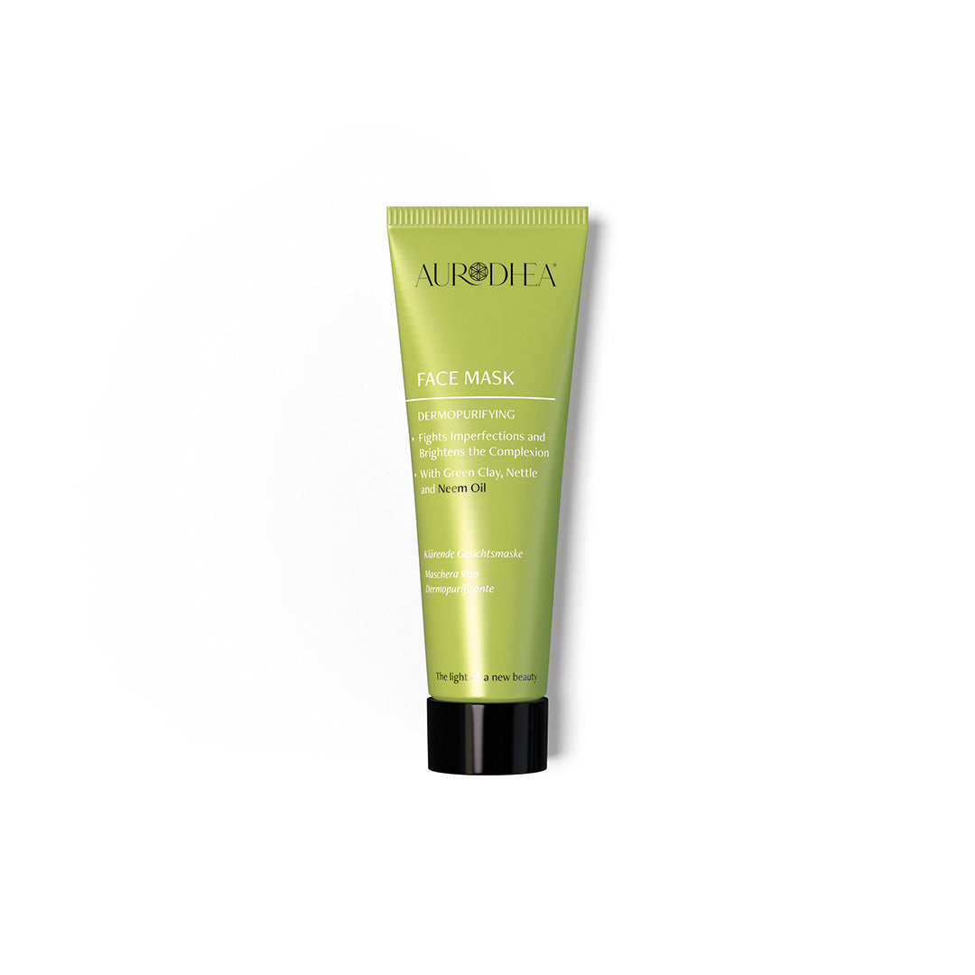 MASQUE VISAGE DERMOPURIFIANT À L’ARGILE VERTE ET HUILE DE NEEM- 50 ML CHOGAN